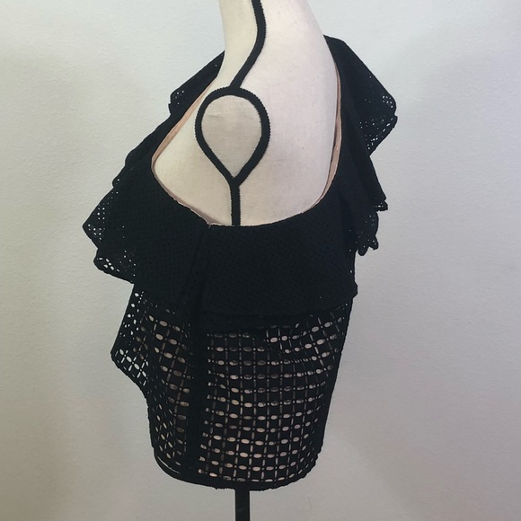 J. Crew One Shoulder Ruffle Top NWT! - Picture 4 of 8